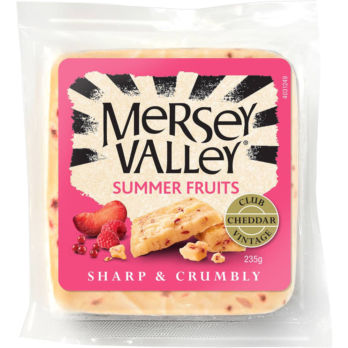 Mersey Valley Summer Fruits Cheese 235g