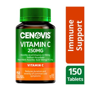 Cenovis Vitamin C Tablets 250mg 150pk