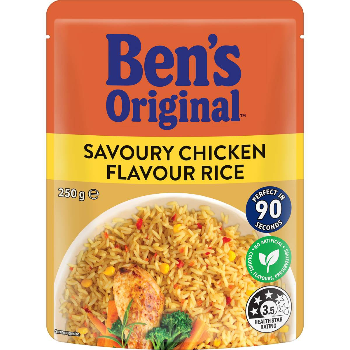 Bens Savoury Chicken Flavoured Rice 250g