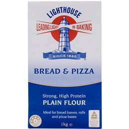 Lighthouse Bread & Pizza Plain Flour 1kg