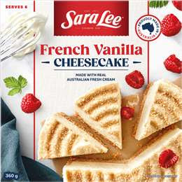 Sara Lee French Cream Cheesecake 360g