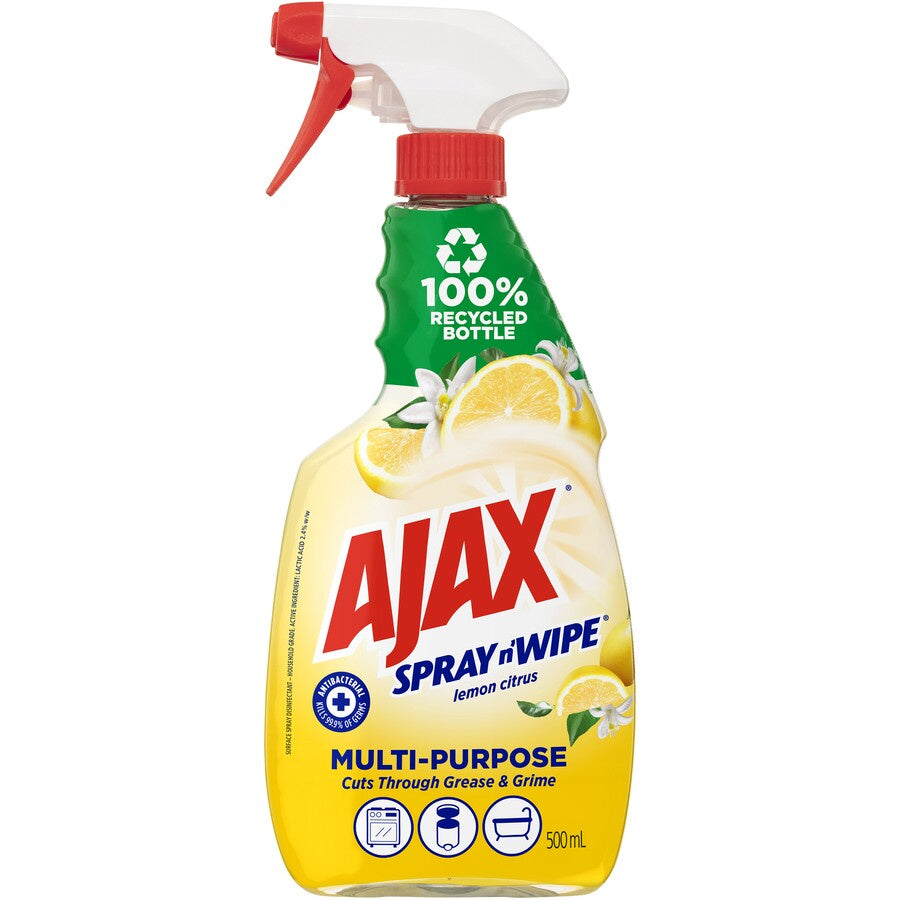 Ajax Spray & Wipe Trigger Multi-Purpose 500ml