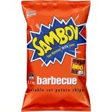 Samboy Barbecue Crinkle Cut Potato Chips 175g