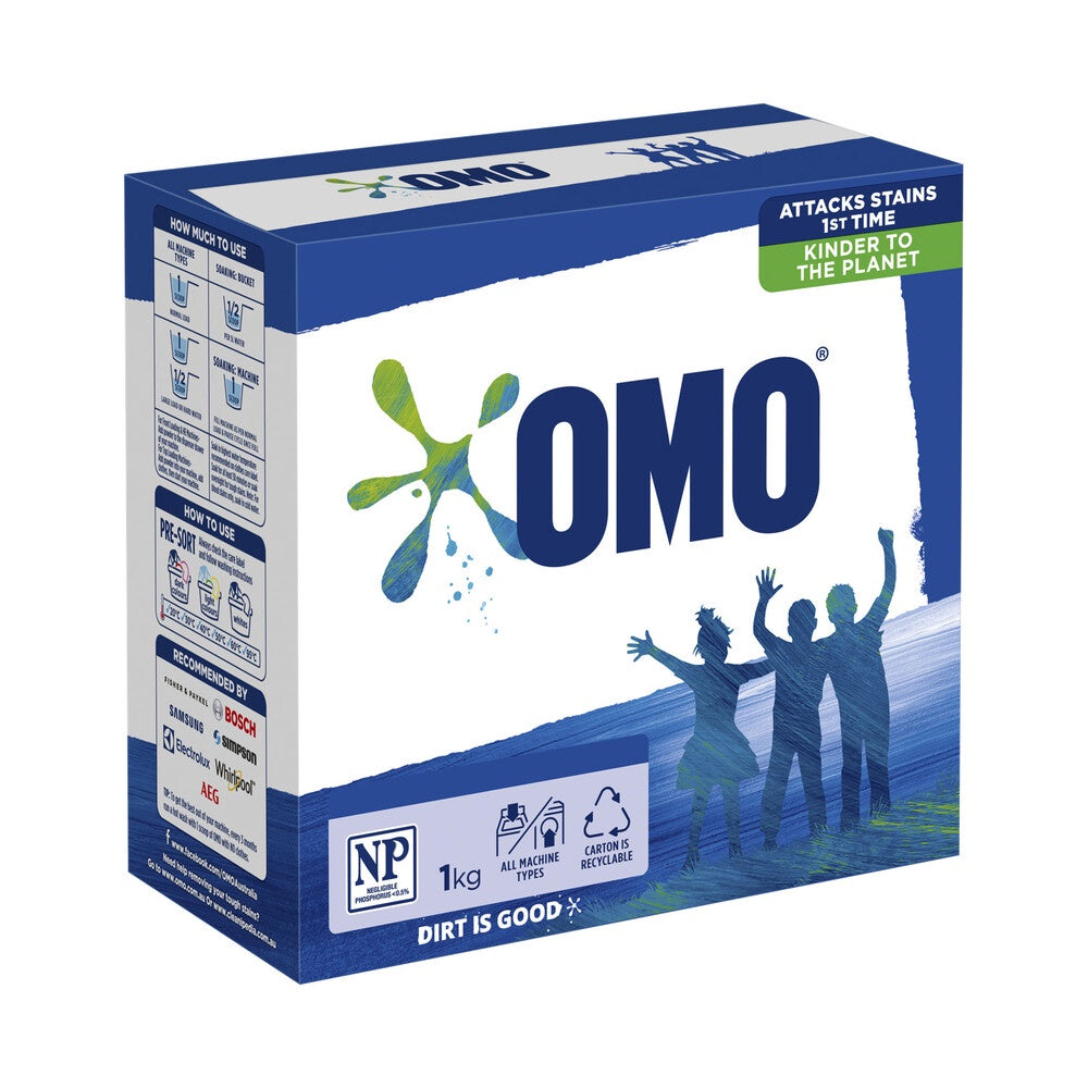 OMO Active Clean Laundry Powder 1kg