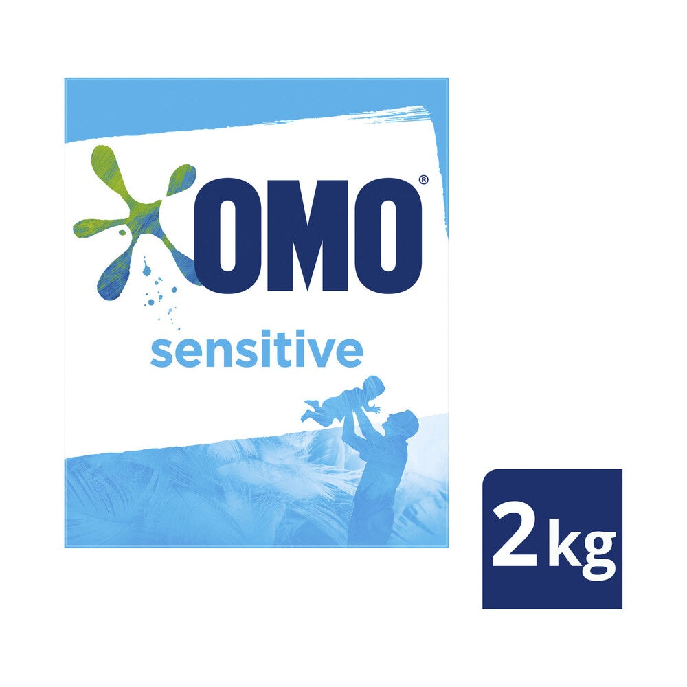 Omo Sensitive Front & Top Loader Powder 2kg