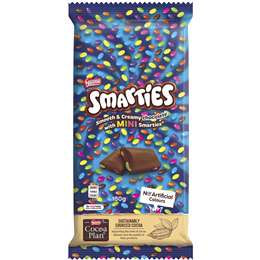 Nestle Smarties Chocolate Block 180g