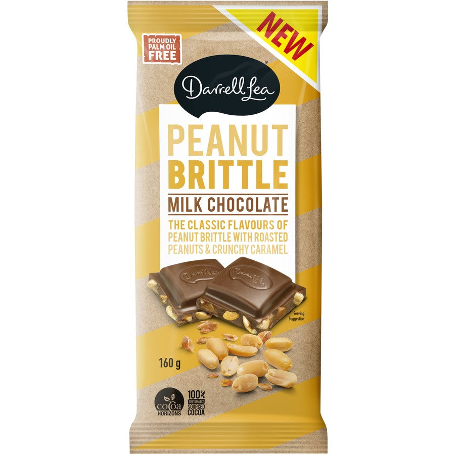 Darrell Lea Peanut Brittle Block 160g