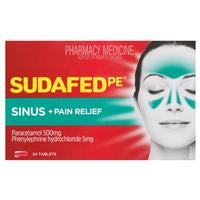 Sudafed PE Sinus & Pain Relief 10pk