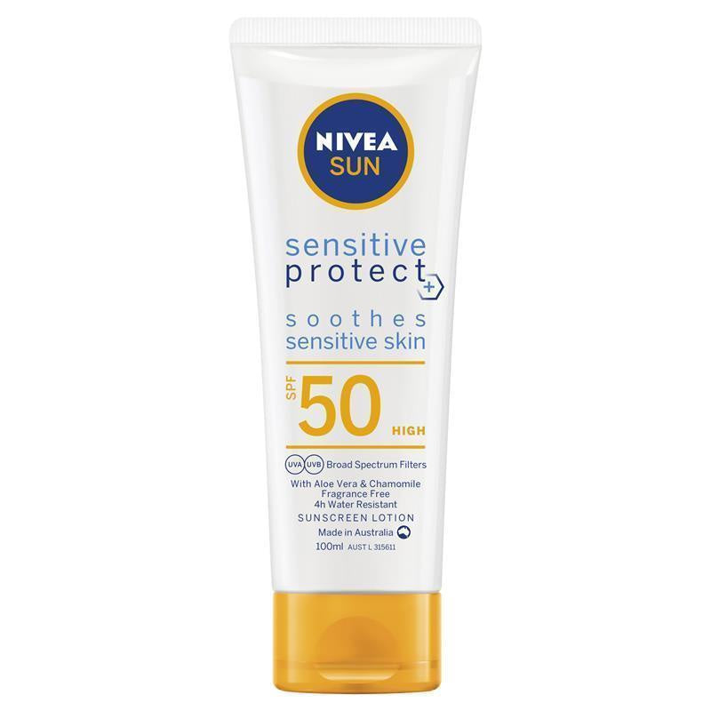 Nivea Sensitive Protect SPF50 Sunscreen100ml