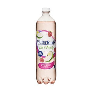 Waterfords Apple & Berry Lite & Fruity Sparkling Mineral Water 1l