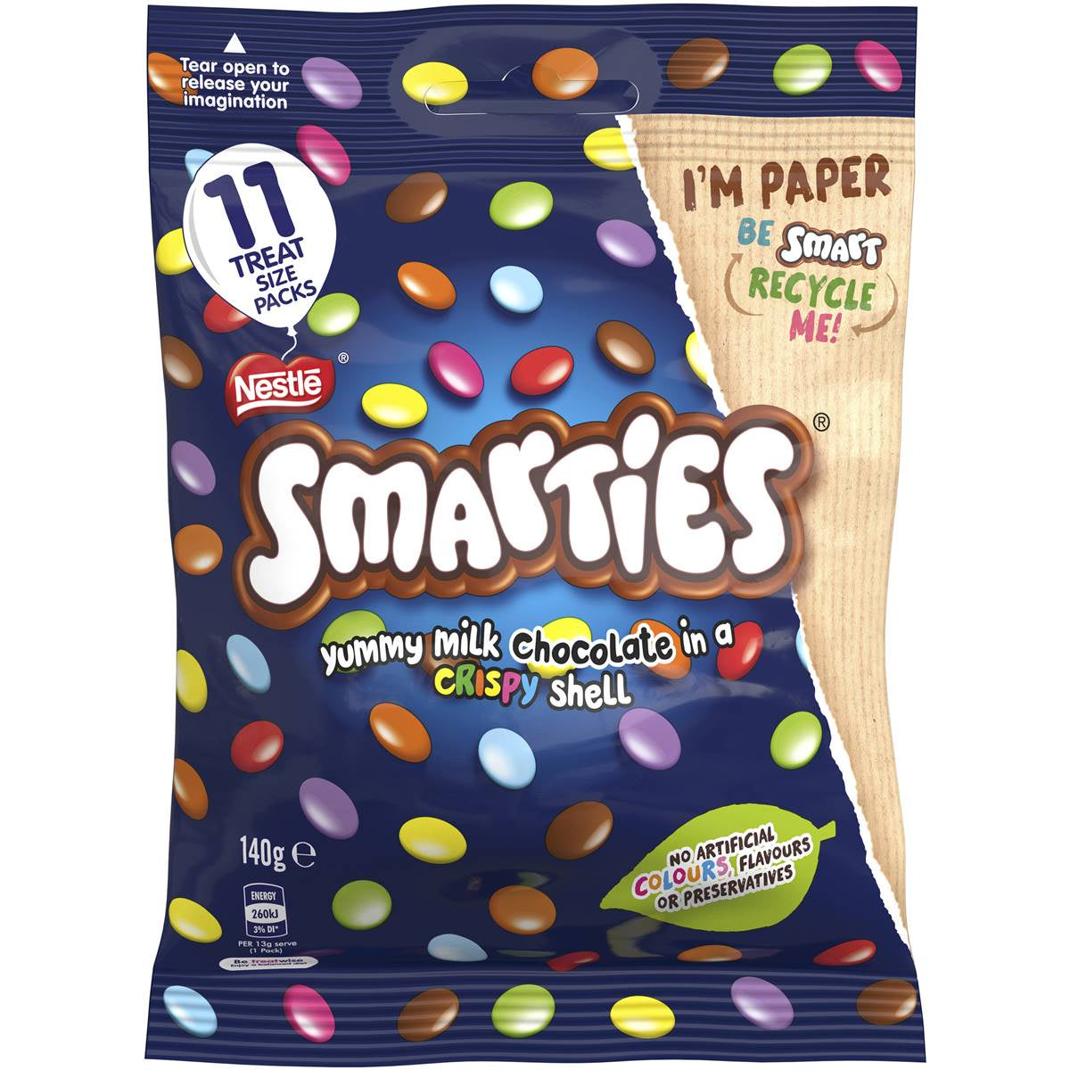 Nestle Smarties Fun Pack 127g 11pk