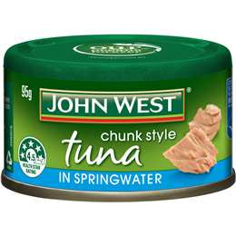 John West Chunks in Springwater Tuna Tempters 95g