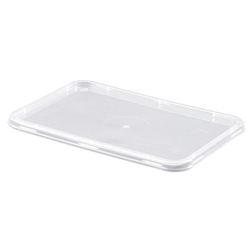 Genfac Plastic Plain Lid 50pk