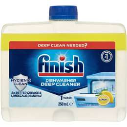 Finish Lemon Sparkle Dishwasher Cleaner 250ml