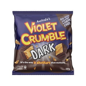 Violet Crumble Dark Chocolate Bites 180g