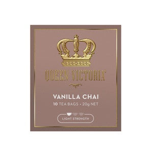 Queen Victoria Vanilla Chai Tea Bags 10pk