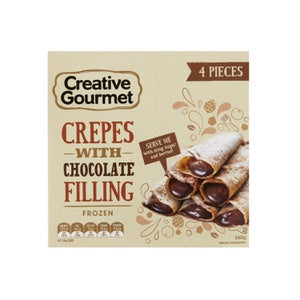 Creative Gourmet Chocolate Filled Crepes 260g 4pk