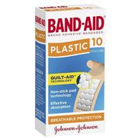 Band-Aid Plastic Strips 10pk