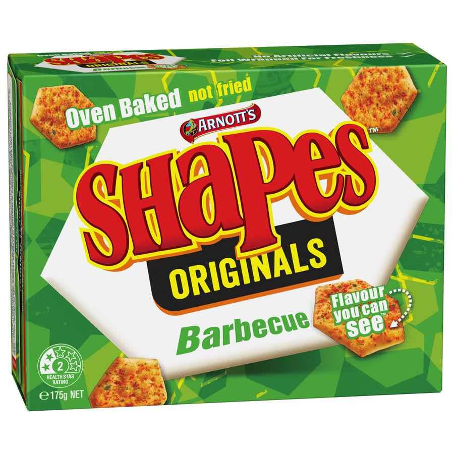 Arnotts Original BBQ Shapes 175g