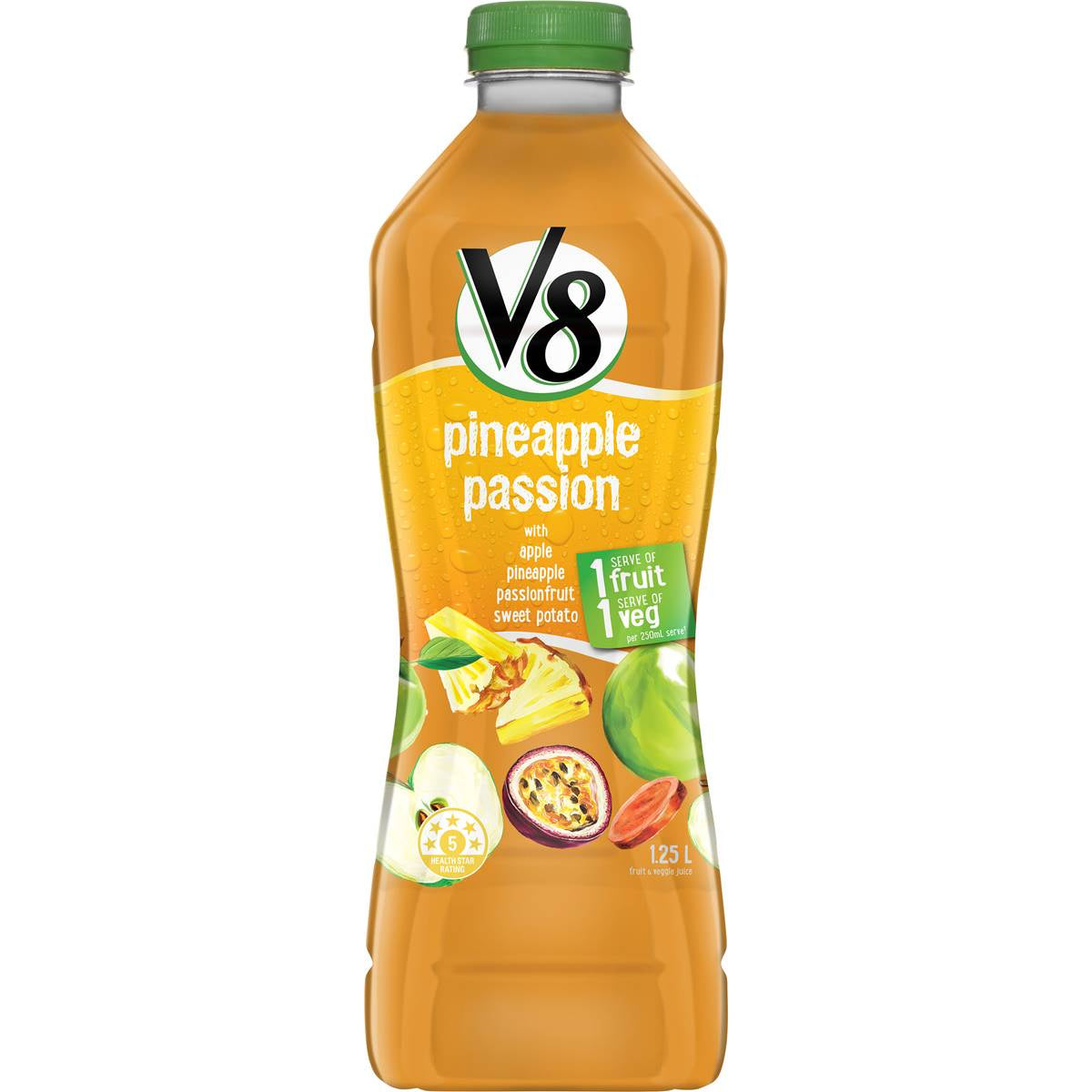 Campbells V8 Pineapple Passion Juice 1.25l