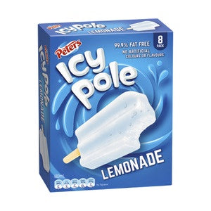 Peters Lemonade Icypole Sticks 8pk