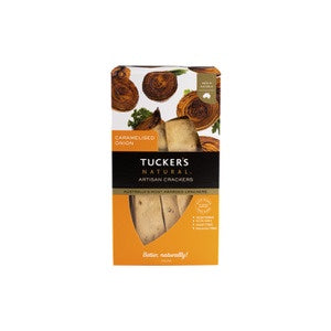 Tuckers Caramelised Onion Artisan Crackers 100g