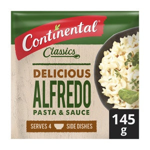 Continental Alfredo Pasta & Sauce Value Pack 145g