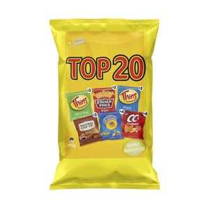 Top 20 Variety Multi Pack Chips 20pk