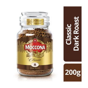 Moccona Classic Dark Roast Coffee 200g