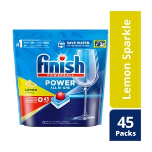 Finish Power All in One Dishwasher Tablets 45pk