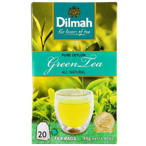 Dilmah Pure Green Tea Bags 20pk