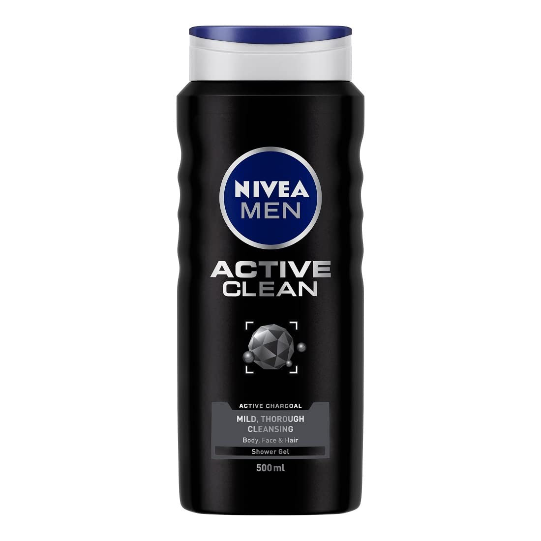 Nivea Active Clean Mens Shower Gel 500ml