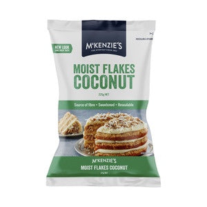 McKenzies Moist Coconut Flakes 225g