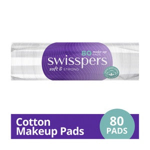 Swisspers Cotton Round Make Up Pads 80pk