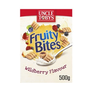 Uncle Tobys Wildberry Fruity Bites 500g