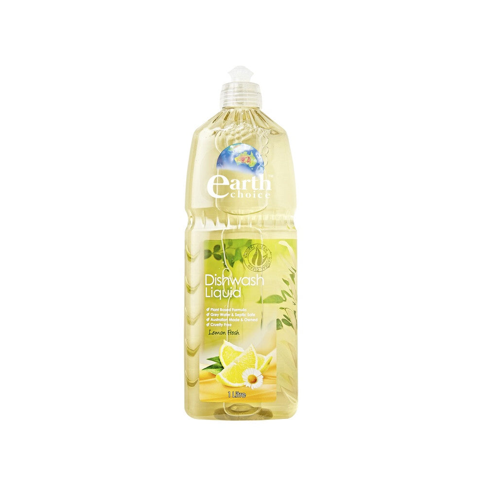 Earth Choice Lemon Fresh Dishwashing Liquid 1l