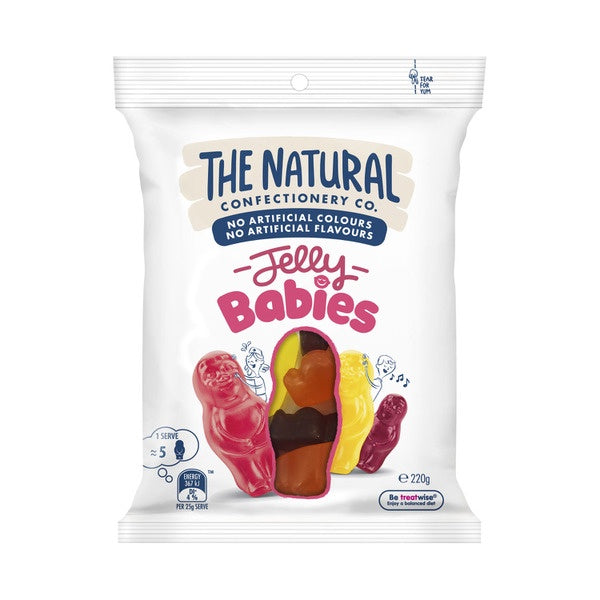 The Natural Confectionery Co Jelly Babies220g