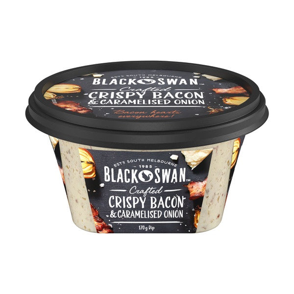 Black Swan Crispy Bacon & Caramelised Onion Crafted Dip 170g