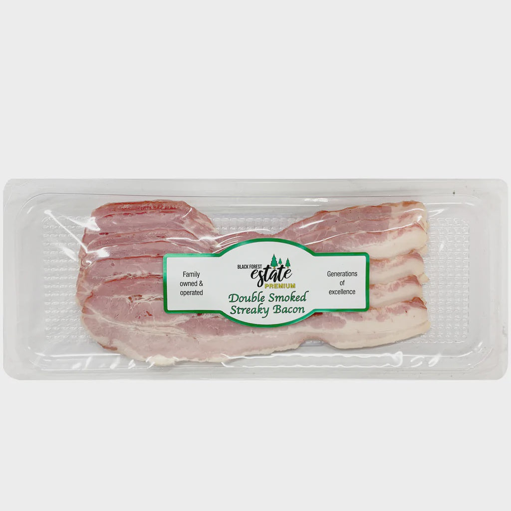 Black Forest Estate Premium Double Smoked Streaky Bacon 100g