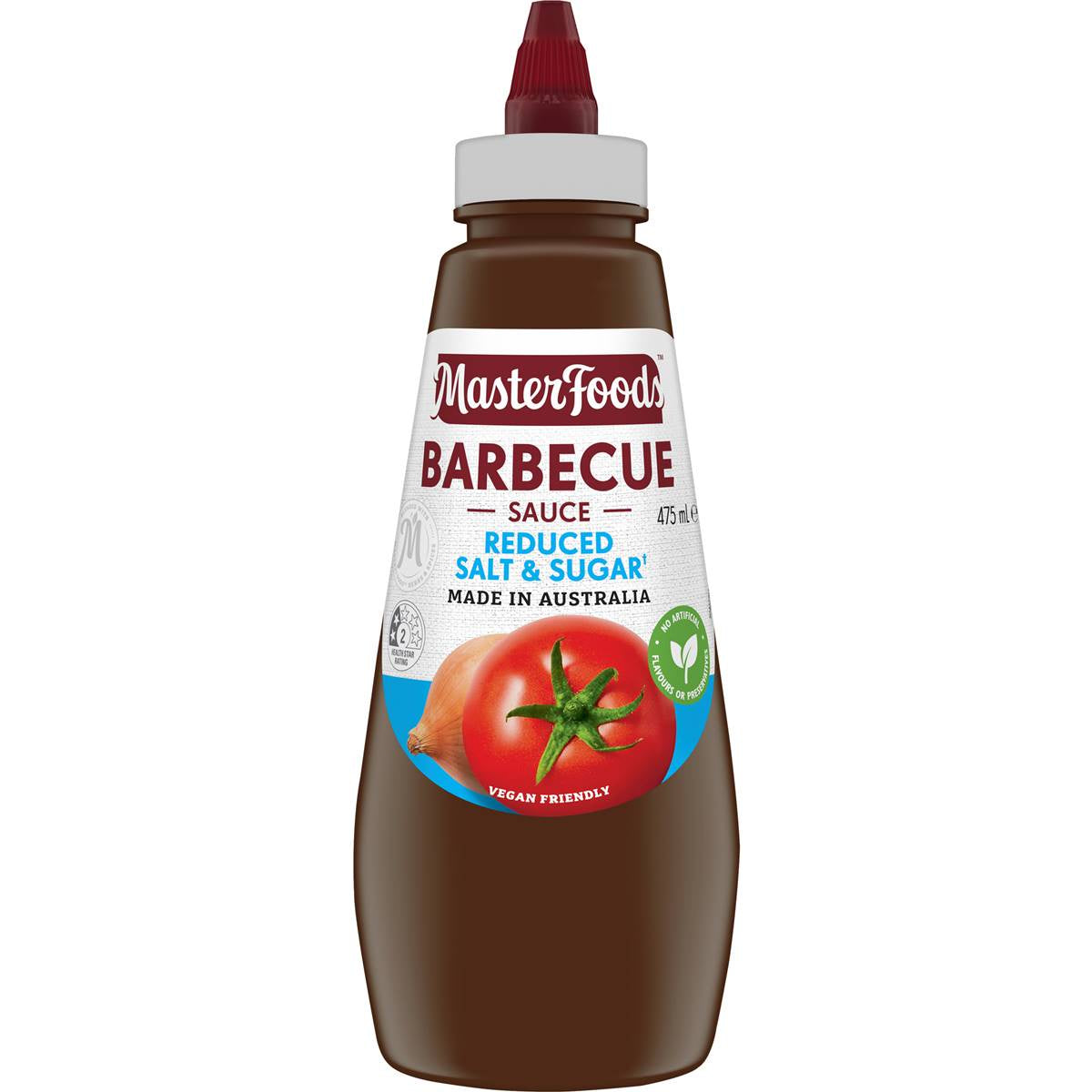 Masterfoods BBQ Reduced Salt & Sugar Sauce 475ml