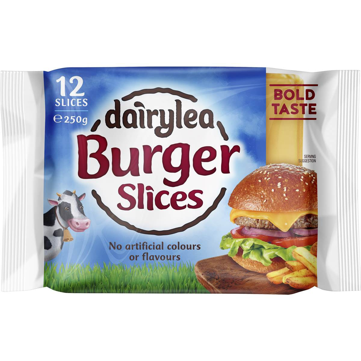 Dairylea Burger Slices 250g 12pk