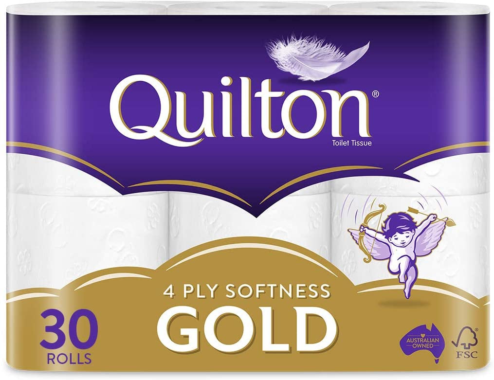 Quilton Gold Toilet Paper 4ply 6pk