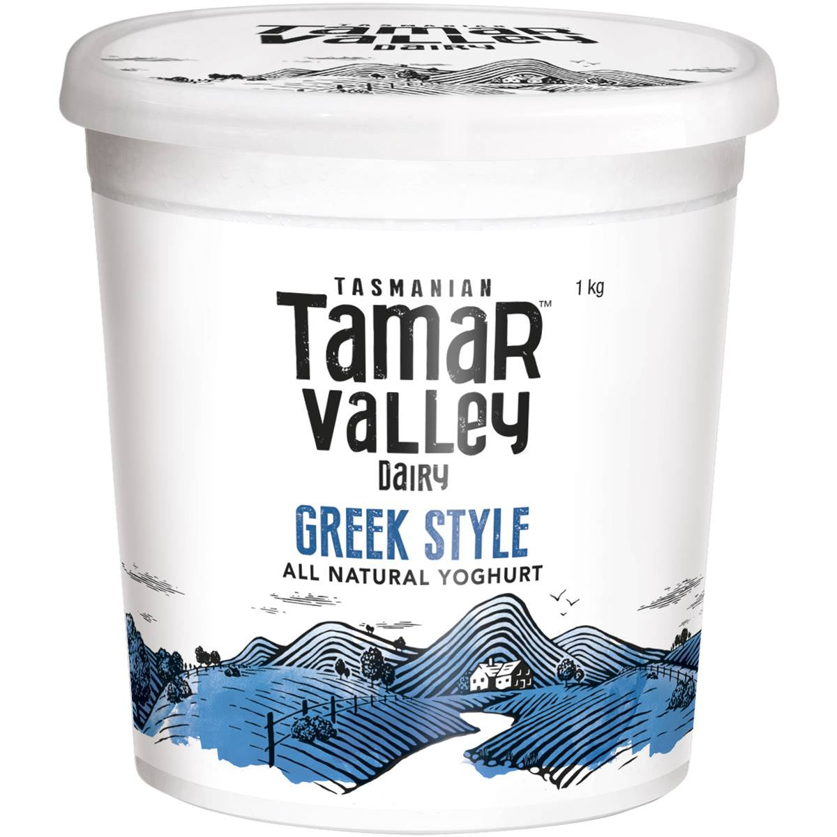 Tamar Valley Greek Style Natural Yoghurt 1kg