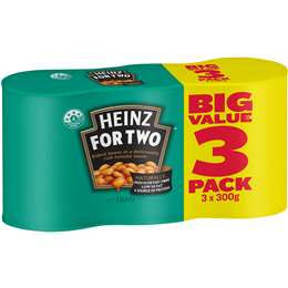 Heinz Baked Beans 300g 3pk