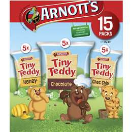 Arnotts Variety Pack Tiny Teddy 15pk