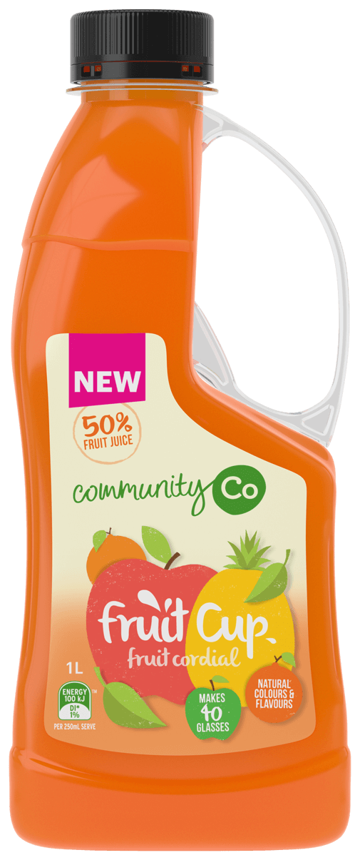 Community Co Fruit Cup Cordial 1l