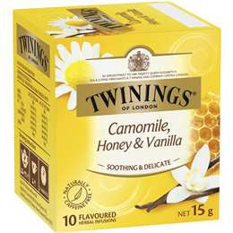 Twinings Camomile Honey & Vanilla Tea Bags 10pk