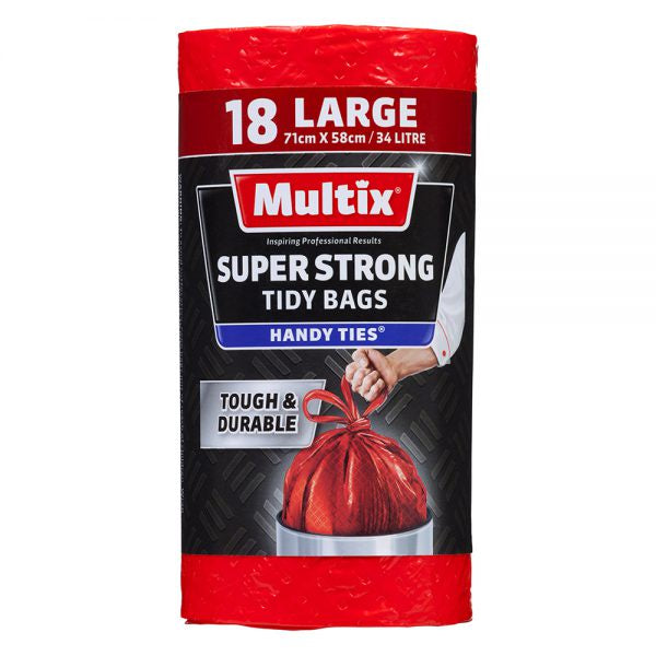 Multix Super Strong Tidy Bags Large 18pk