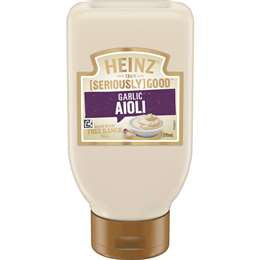 Heinz Seriously Good Garlic Aioli 295ml