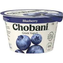 Chobani Blueberry Greek Yoghurt 160g